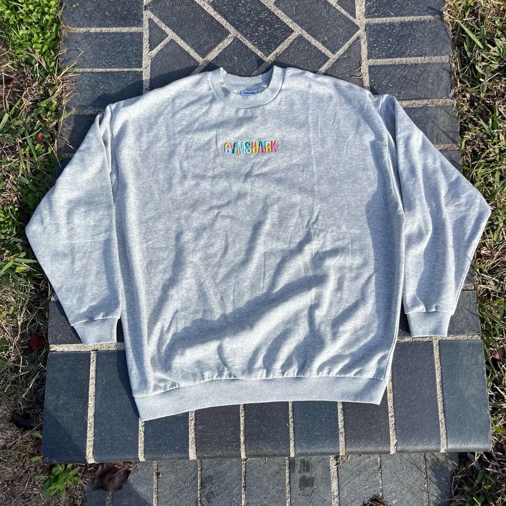 Gymshark Oversized Sweatshirt Grey